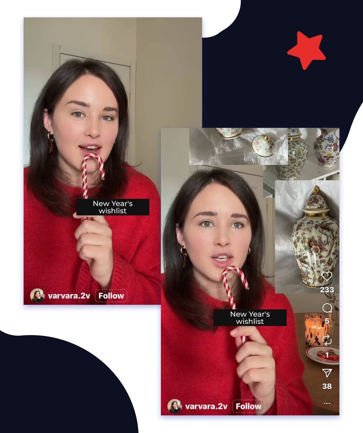 quirky mic X-mas Reel