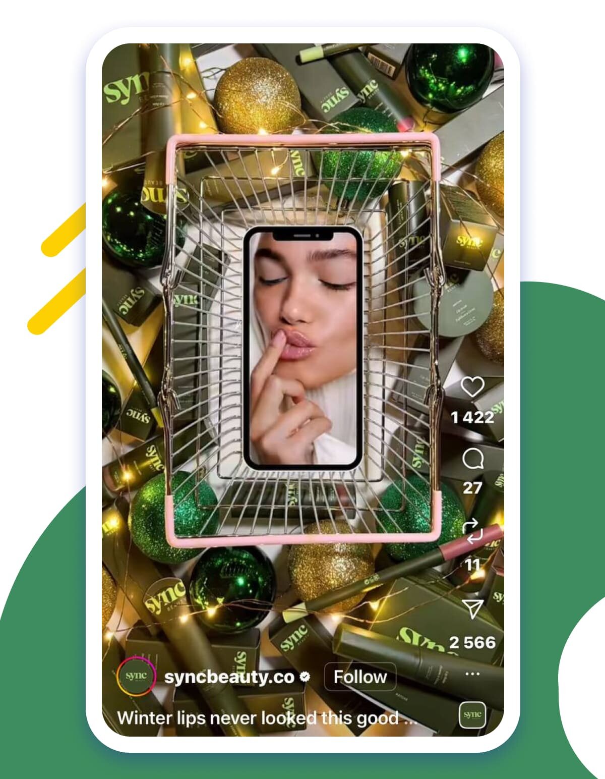 beauty basket Christmas Reel